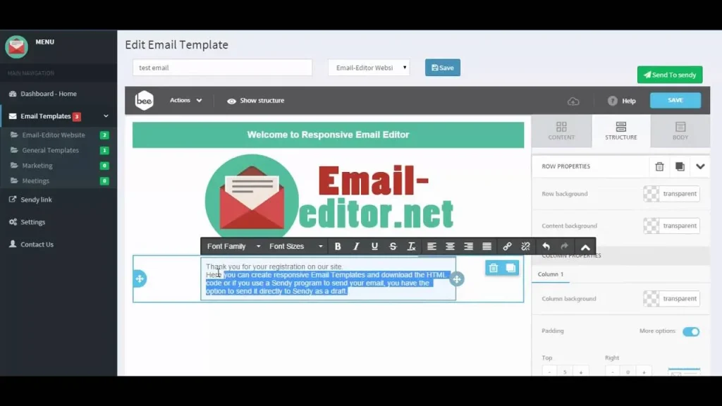 Professional Modular Email Template Production
