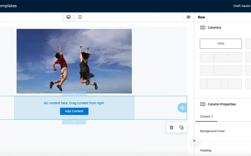 Rearrange content without affecting overall layout